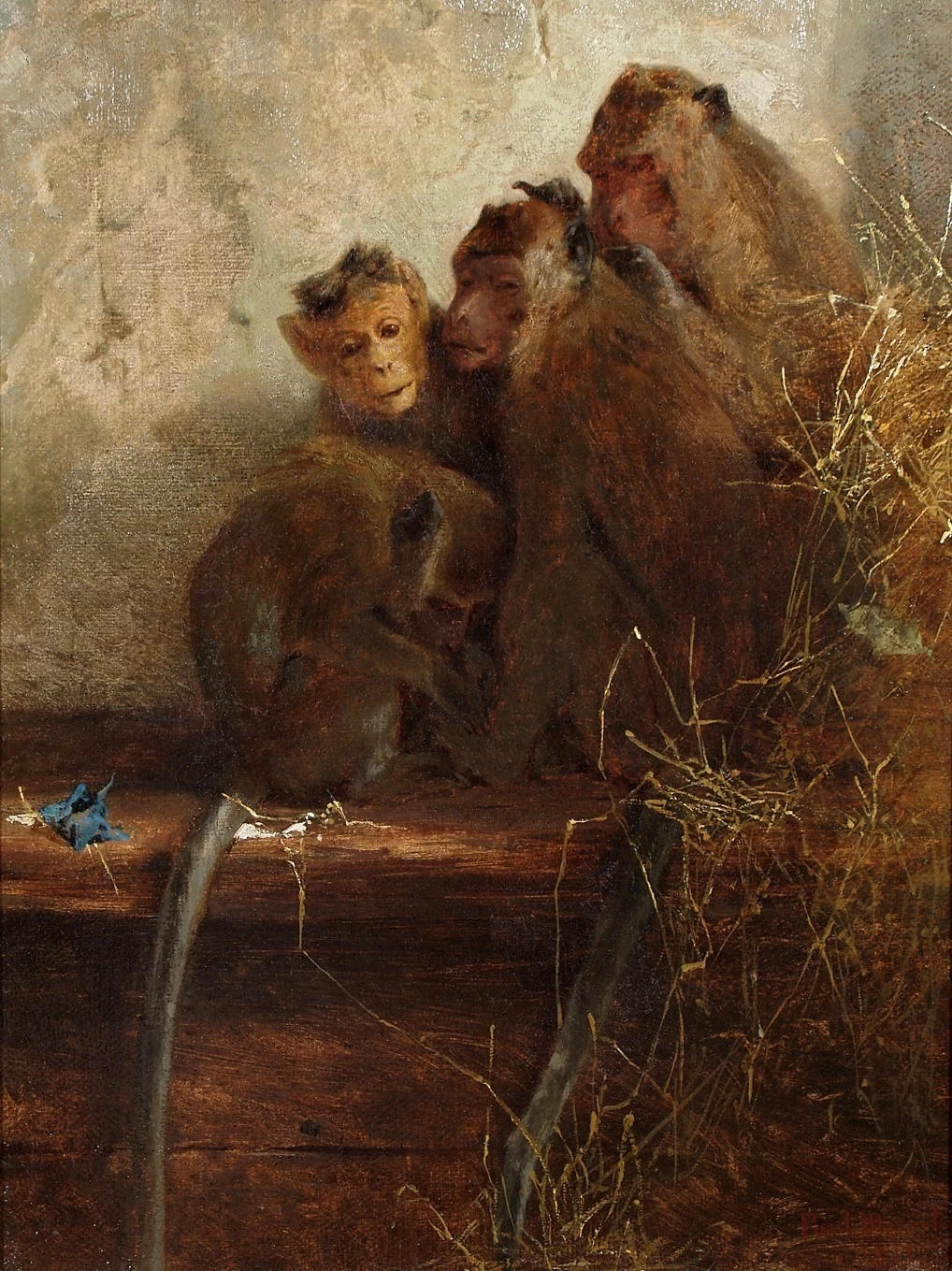 La famiglia delle scimmie, 1863 - Muzeum Narodowe w Gdańsku, Danzica